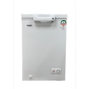 Von VAFC10DHW Chest Freezer, 98L - White
