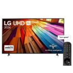 LG 65" 65UT80006LB UHD AI UT80 4K Smart TV AI Magic remote HDR10 webOS24 (2024)